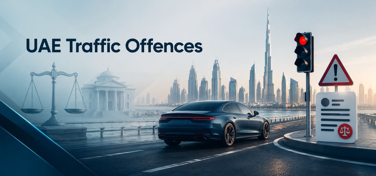 is a traffic violation a criminal offense​​ in the uae