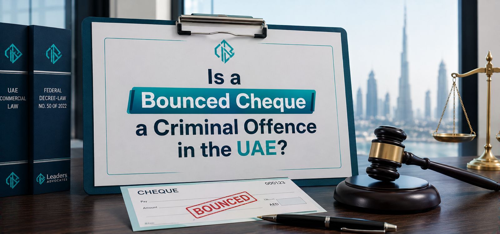 Is a Bounced Cheque a Criminal Offence in the UAE?