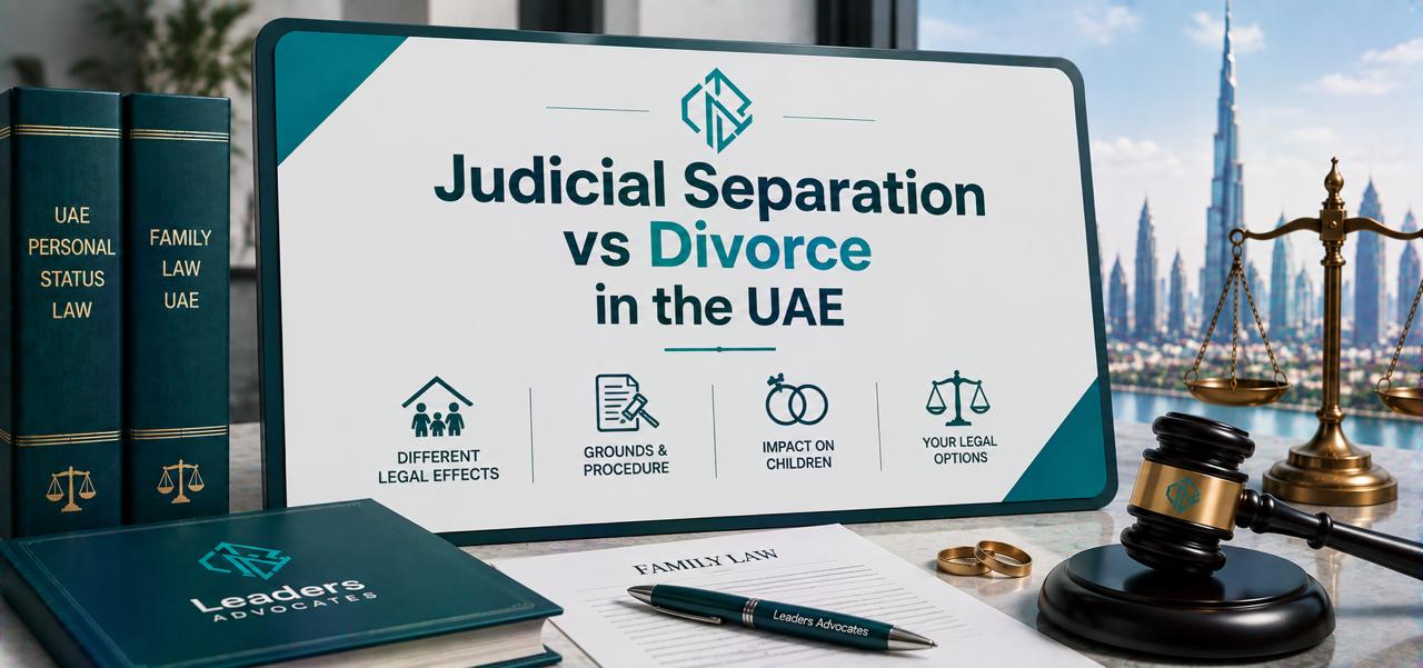 Judicial Separation vs Divorce in the UAE