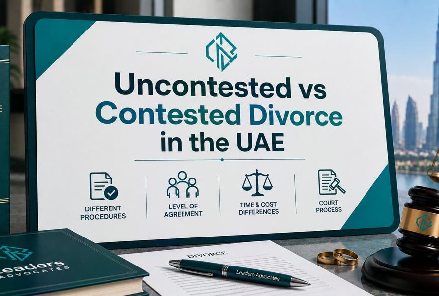 Uncontested vs Contested Divorce in the UAE