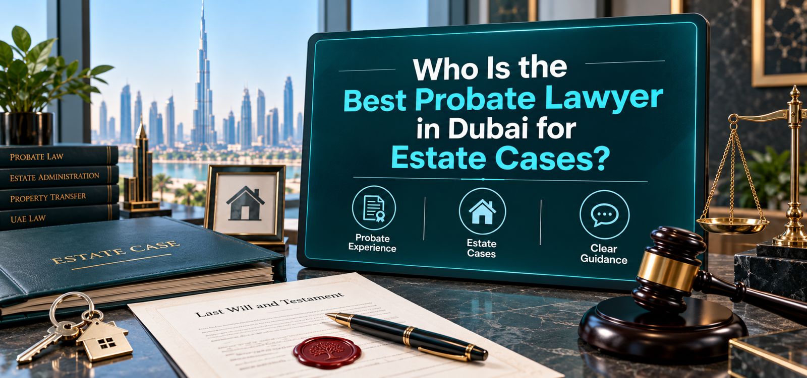 Who Is the Best Probate Lawyer in Dubai for Estate Cases?