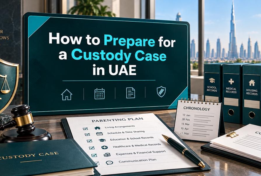 How to Prepare for a Custody Case in UAE