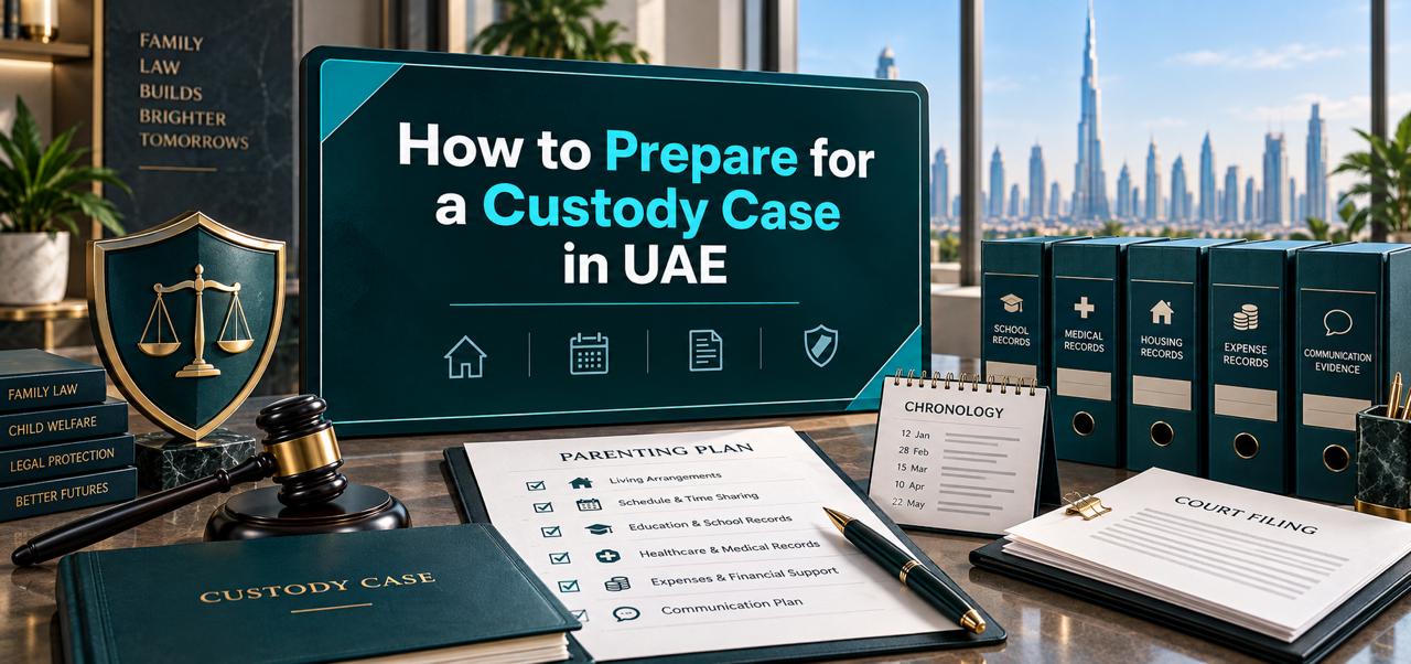 How to Prepare for a Custody Case in UAE