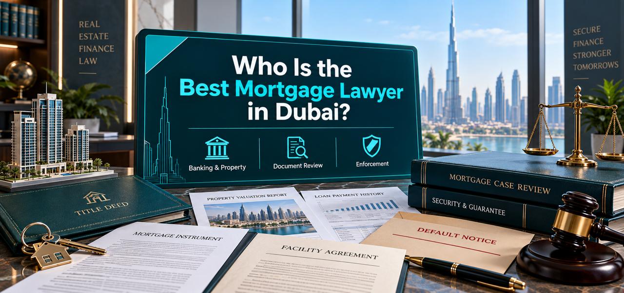 Who Is the Best Mortgage Lawyer in Dubai?