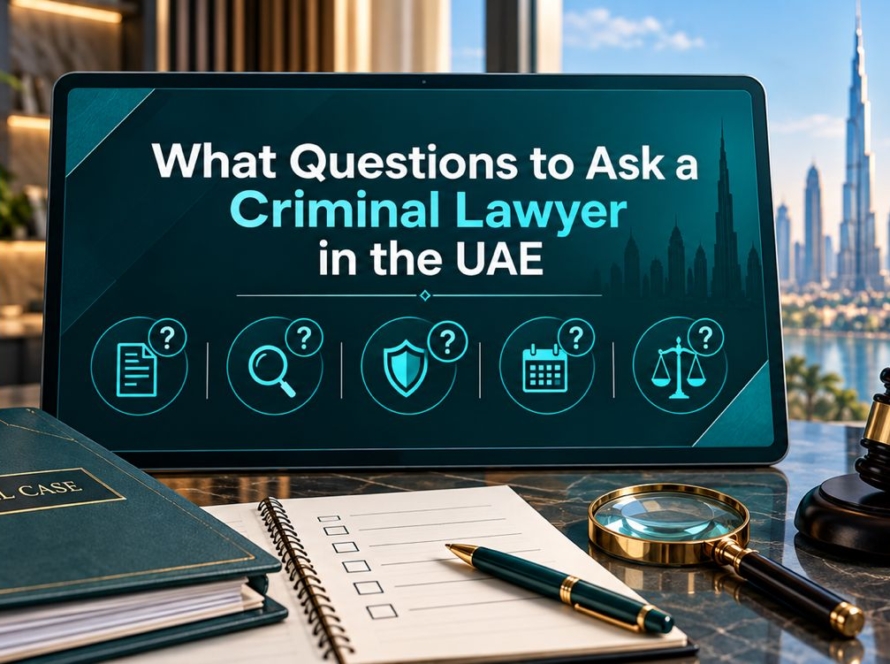 What Questions to Ask a Criminal Lawyer in the UAE