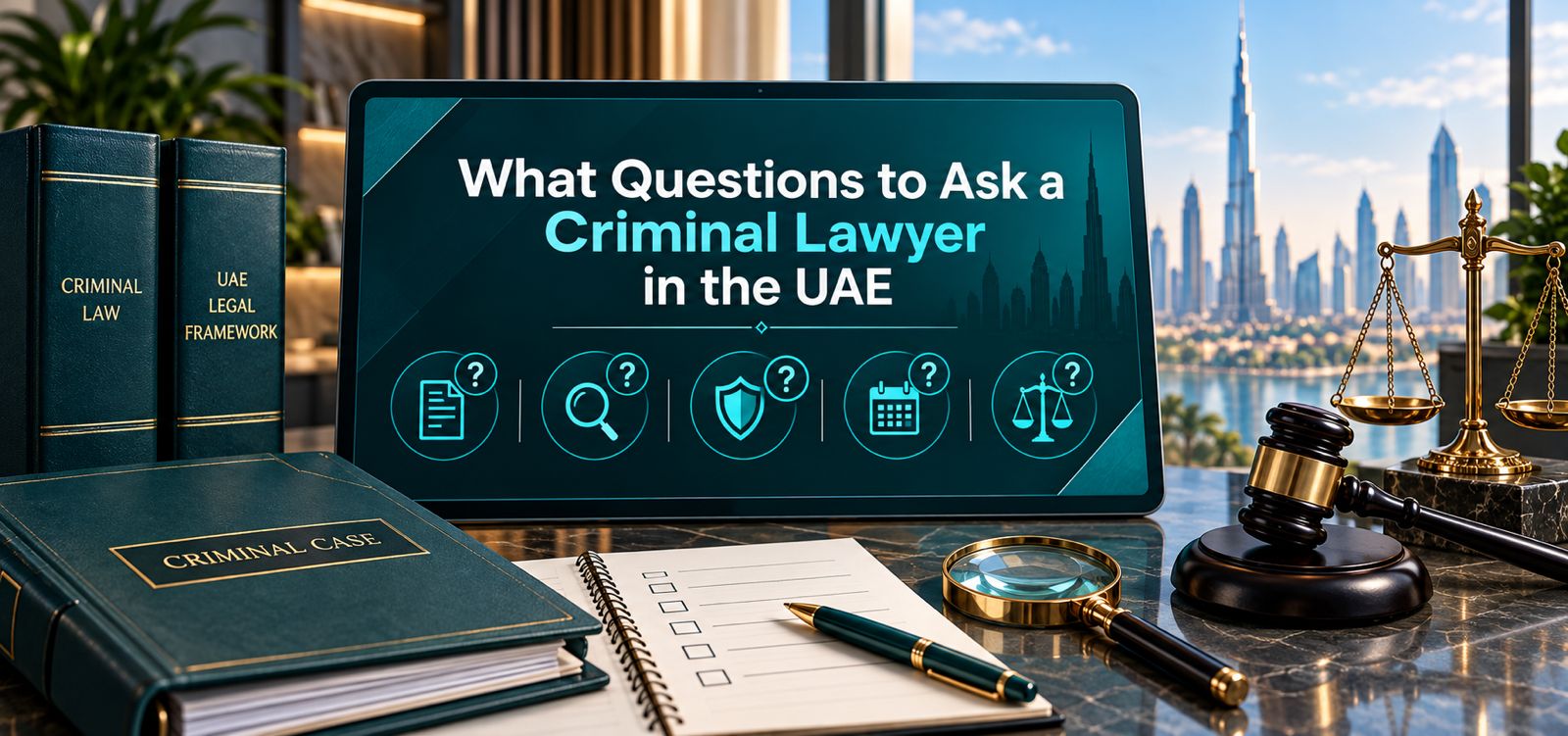 What Questions to Ask a Criminal Lawyer in the UAE