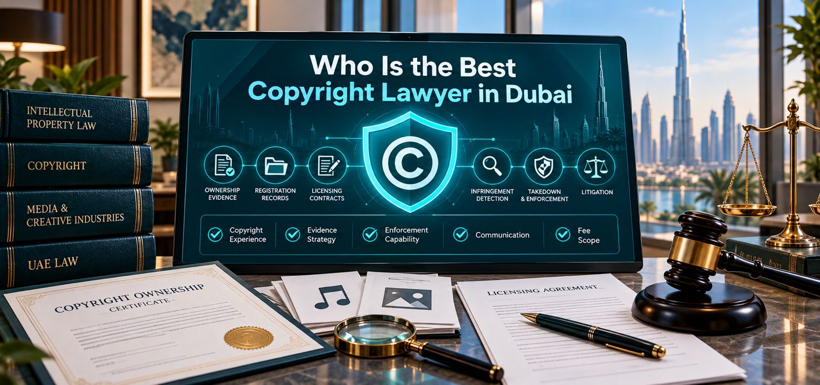 Who Is the Best Copyright Lawyer in Dubai