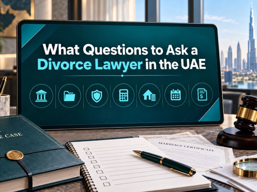 What Questions to Ask a Divorce Lawyer in the UAE