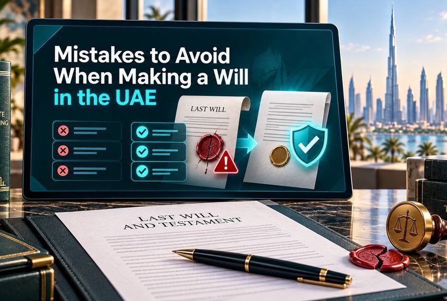Mistakes to Avoid When Making a Will in the UAE