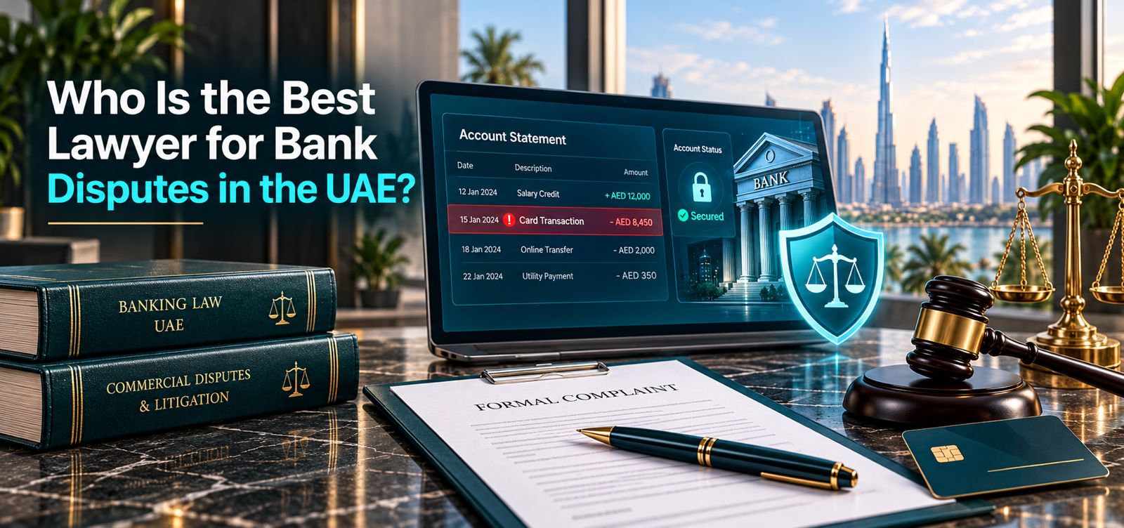 Who Is the Best Lawyer for Bank Disputes in the UAE