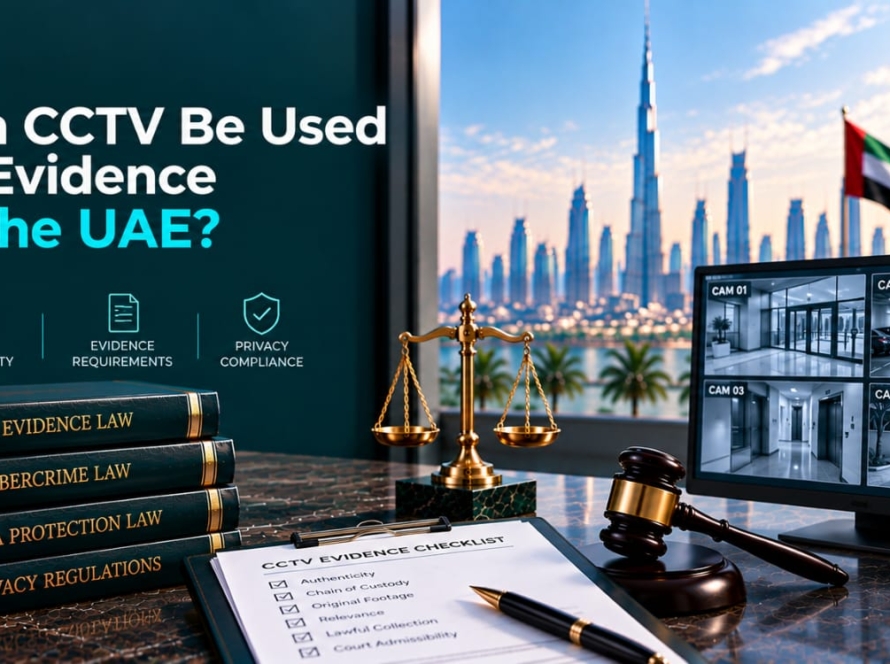 Can CCTV Be Used as Evidence UAE