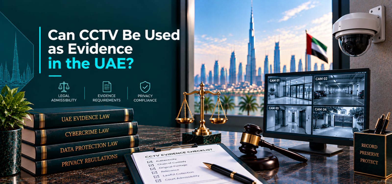 Can CCTV Be Used as Evidence UAE