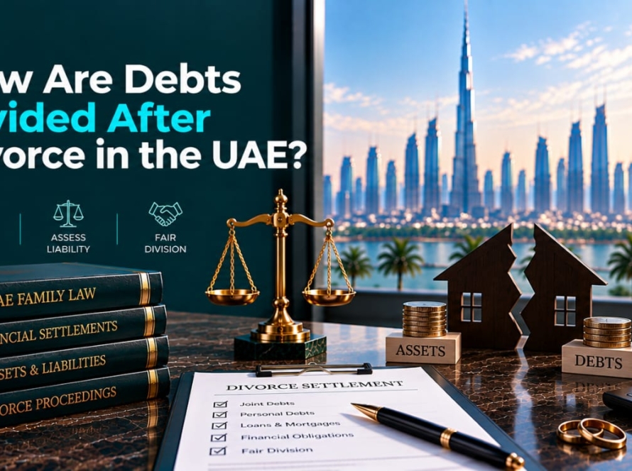 How Are Debts Divided After Divorce UAE?