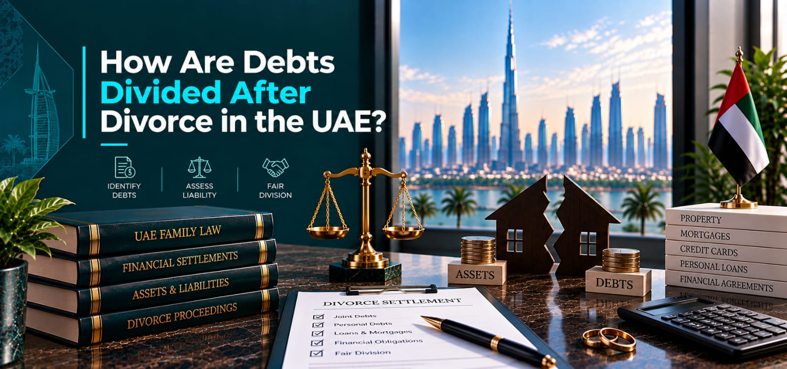 How Are Debts Divided After Divorce UAE?