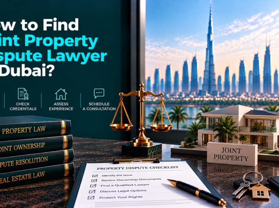 How to Find Joint Property Dispute Lawyer in Dubai