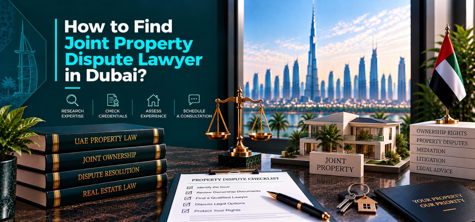 How to Find Joint Property Dispute Lawyer in Dubai