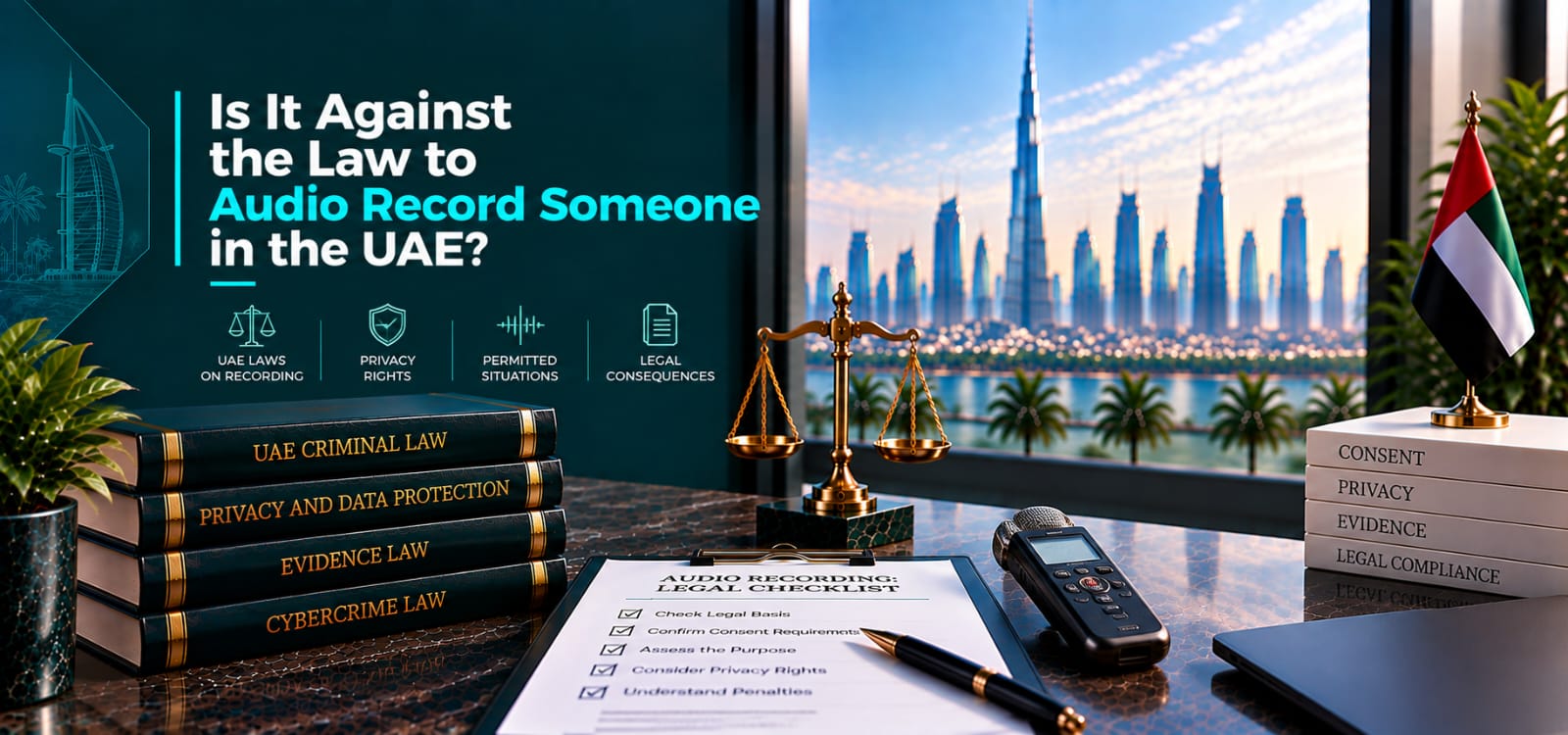 Is It Against the Law to Audio Record Someone in the UAE?