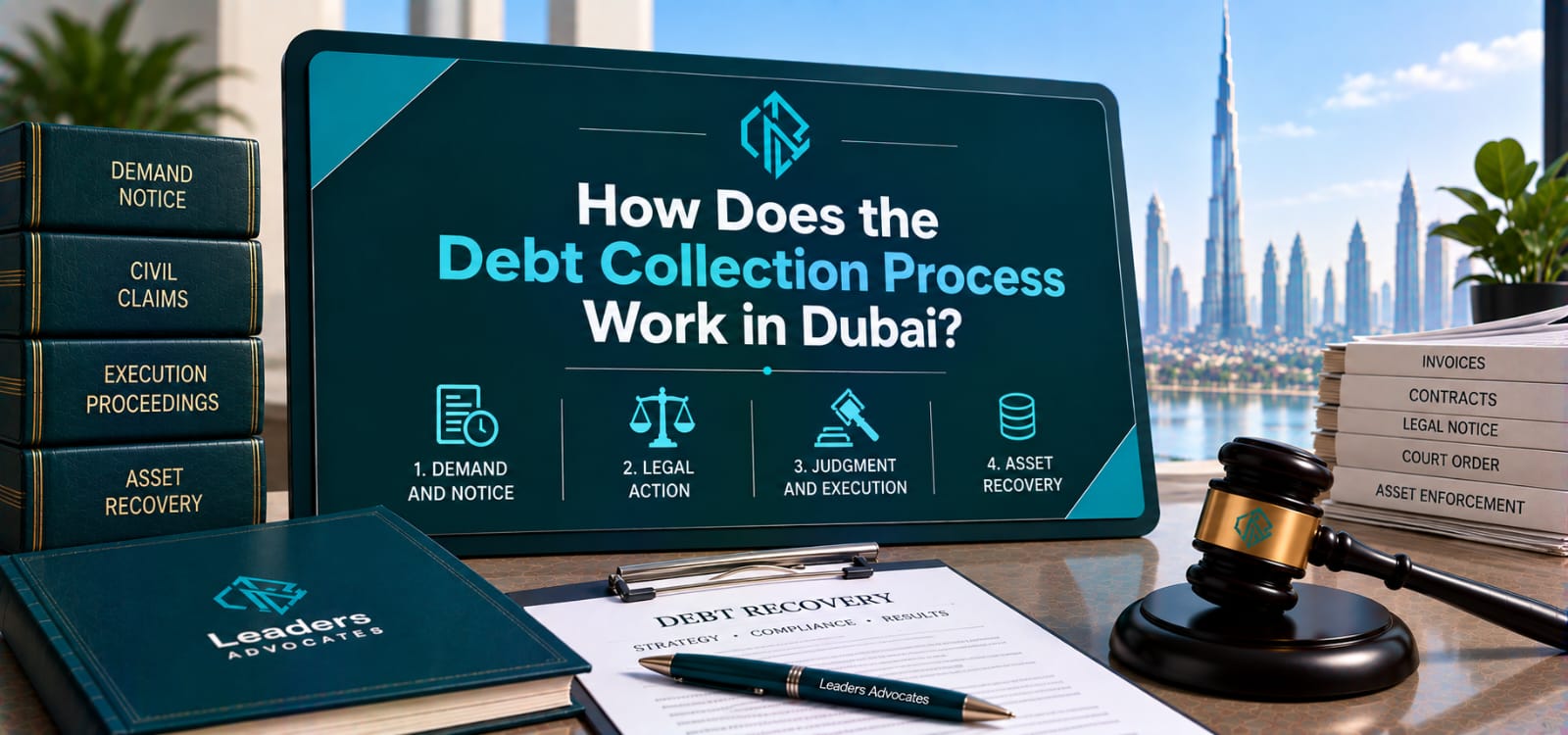 How Does the Debt Collection Process Work in Dubai