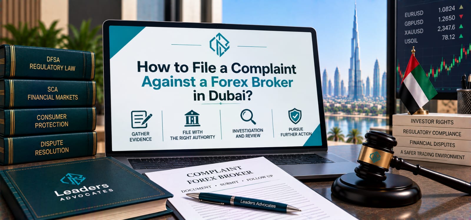 How to File a Complaint Against a Forex Broker in Dubai