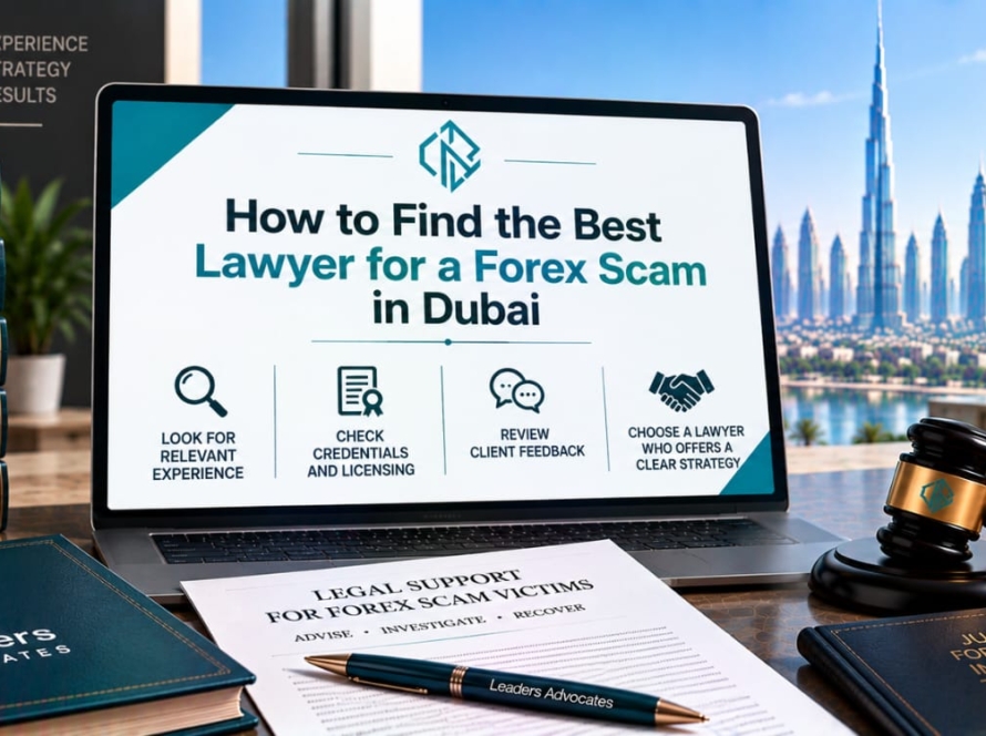 How to Find the Best Lawyer for a Forex Scam in Dubai