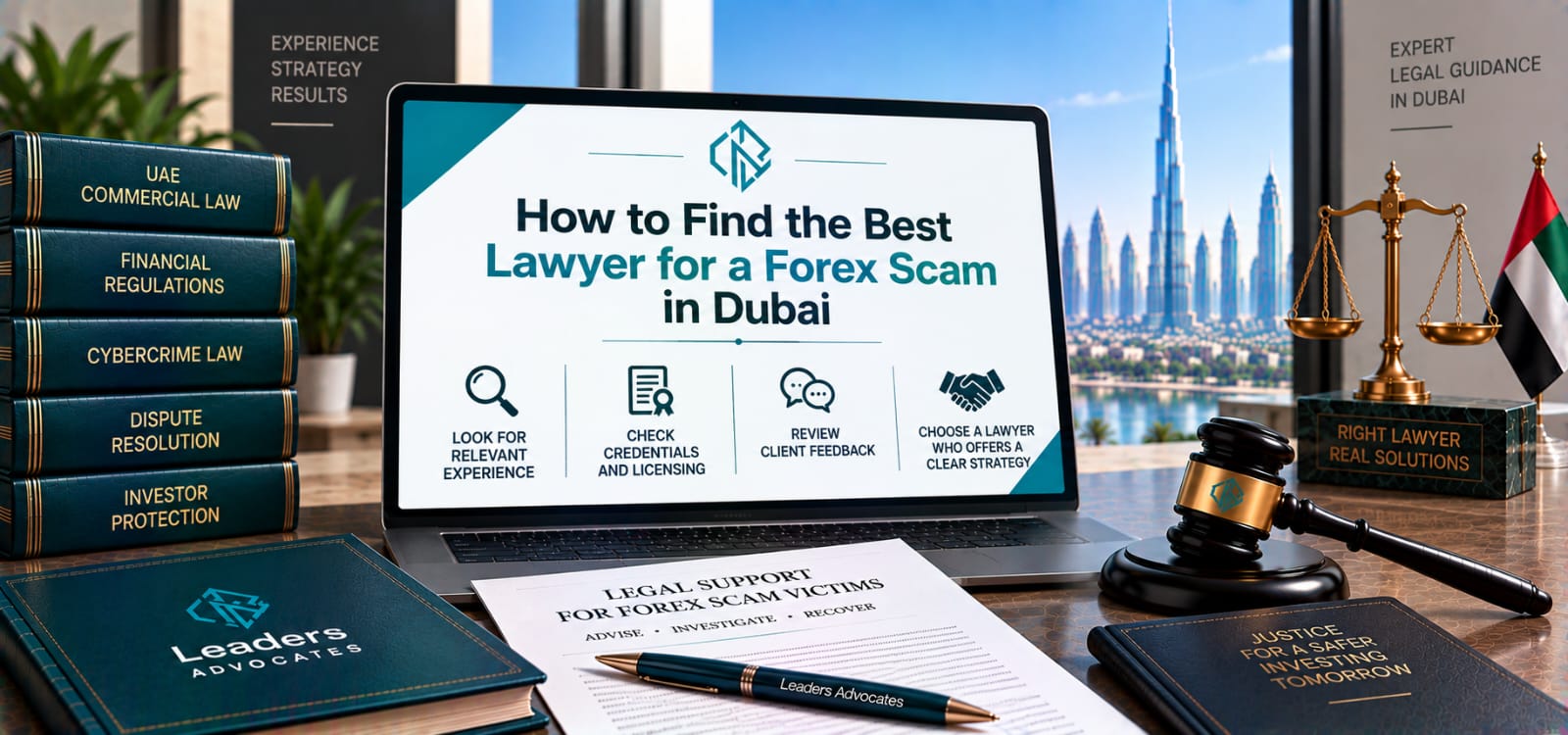 How to Find the Best Lawyer for a Forex Scam in Dubai