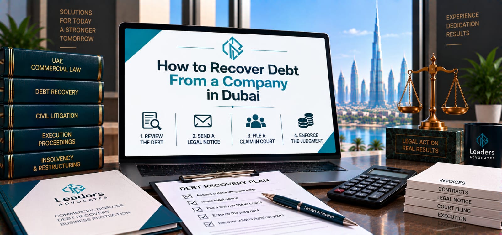How to Recover Debt From a Company in Dubai