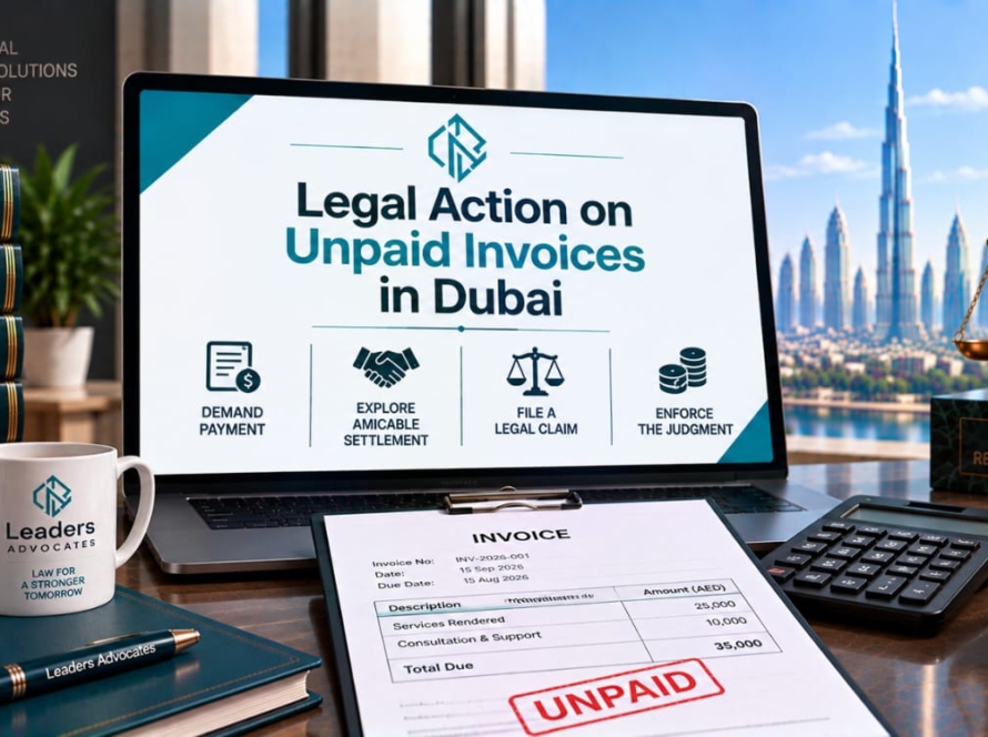 Legal Action on Unpaid Invoices in Dubai