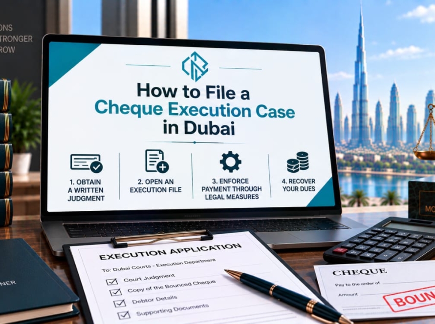 How to File a Cheque Execution Case in Dubai