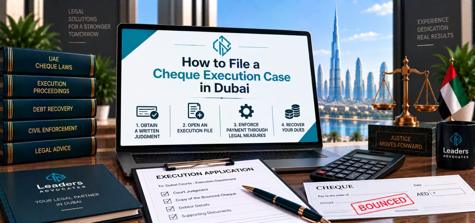 How to File a Cheque Execution Case in Dubai