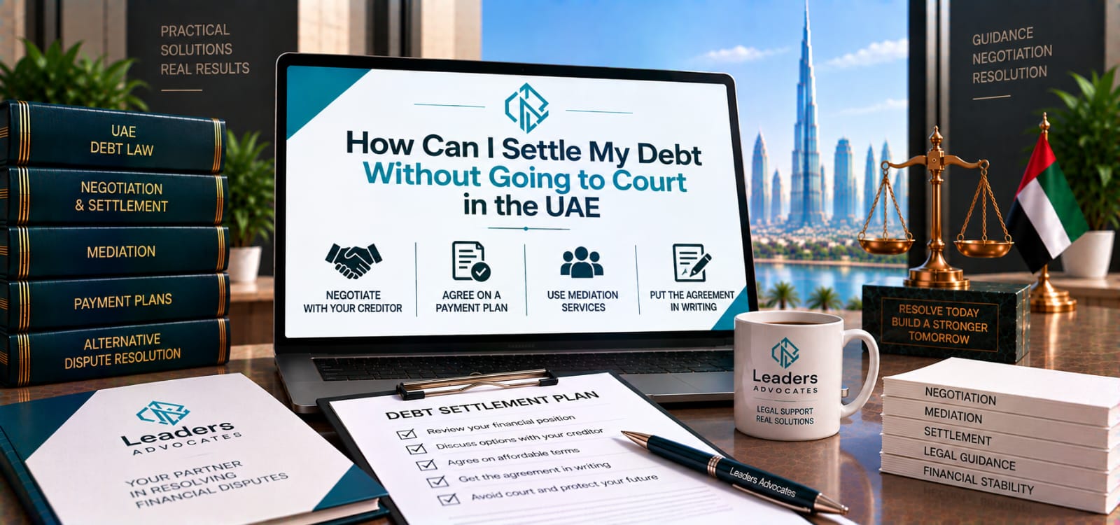 How Can I Settle My Debt Without Going to Court in the UAE