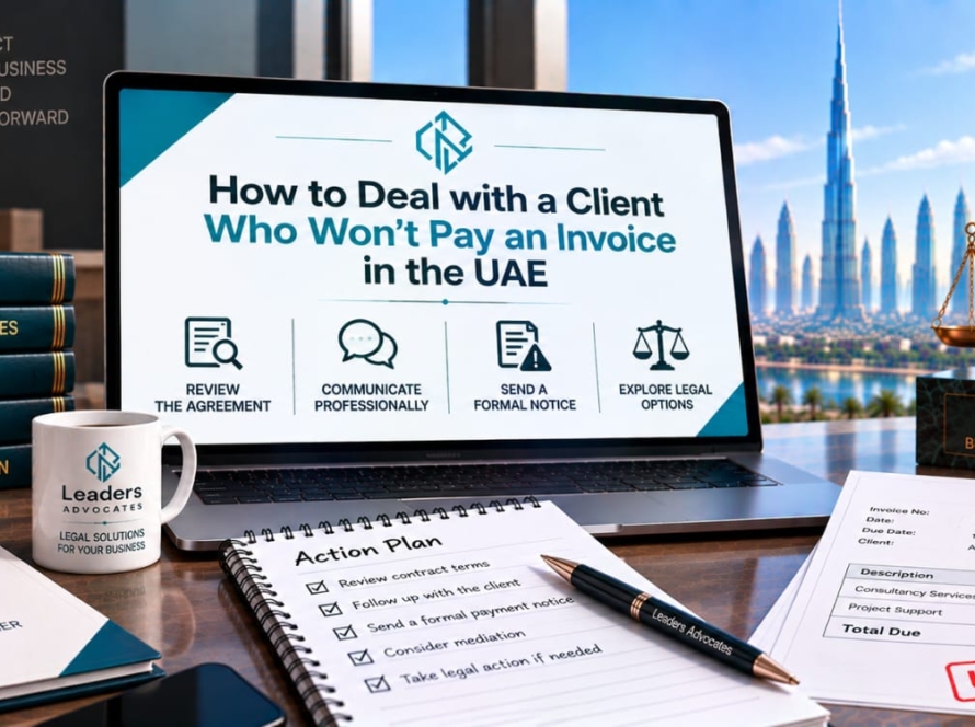 How to Deal with a Client Who Won't Pay an Invoice in the UAE