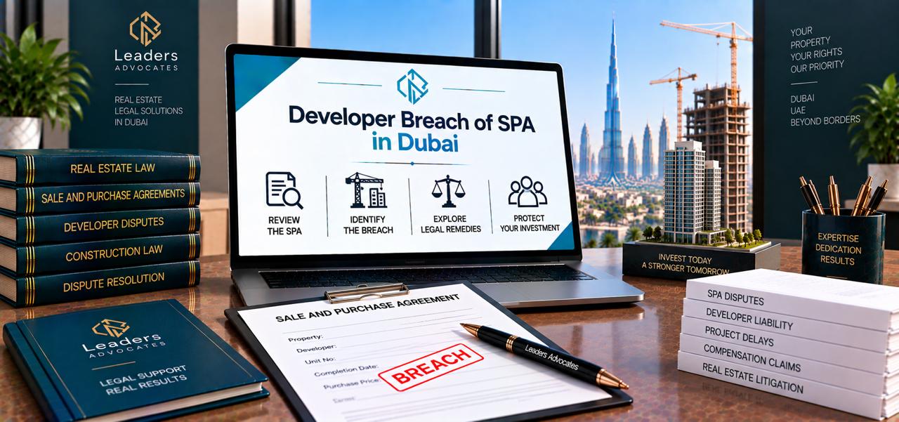 Developer Breach of SPA in Dubai