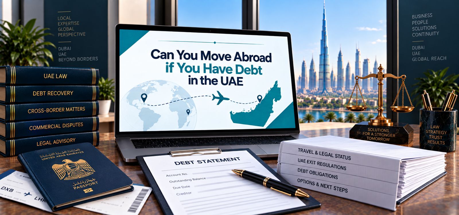 Can You Move Abroad if You Have Debt in the UAE