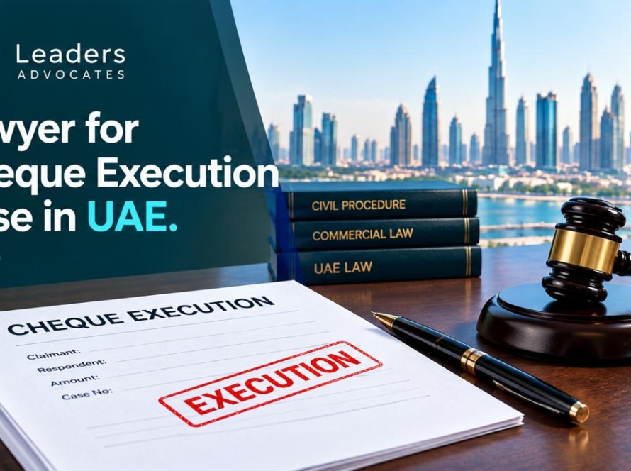 lawyer for cheque execution case in UAE