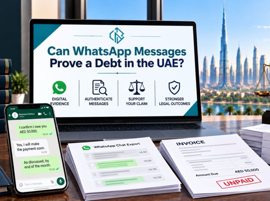 Can WhatsApp Messages Prove a Debt UAE