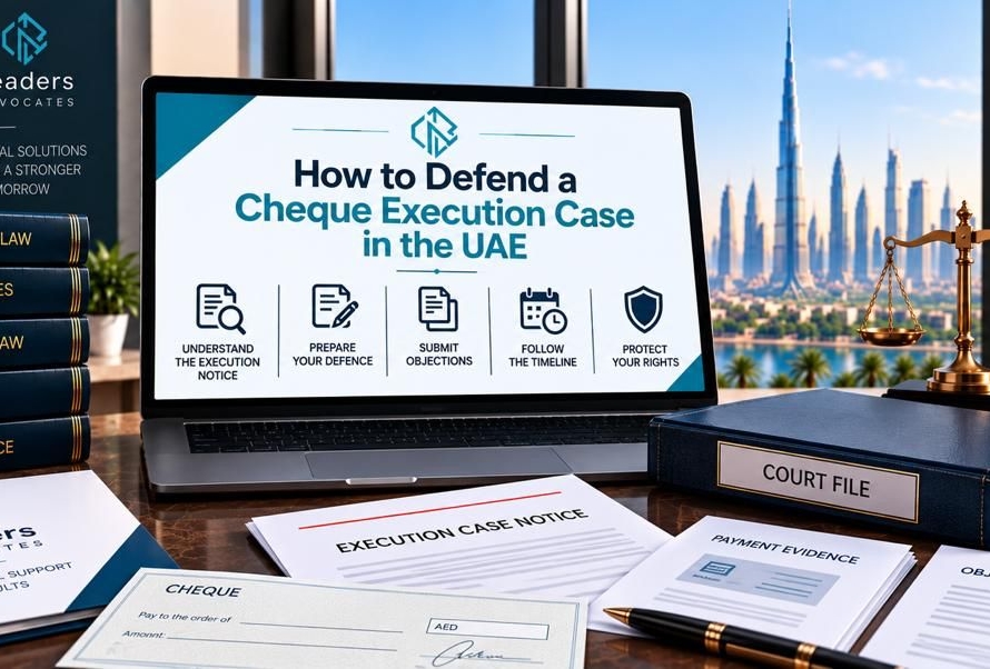 How to Defend Cheque Execution Case in the UAE