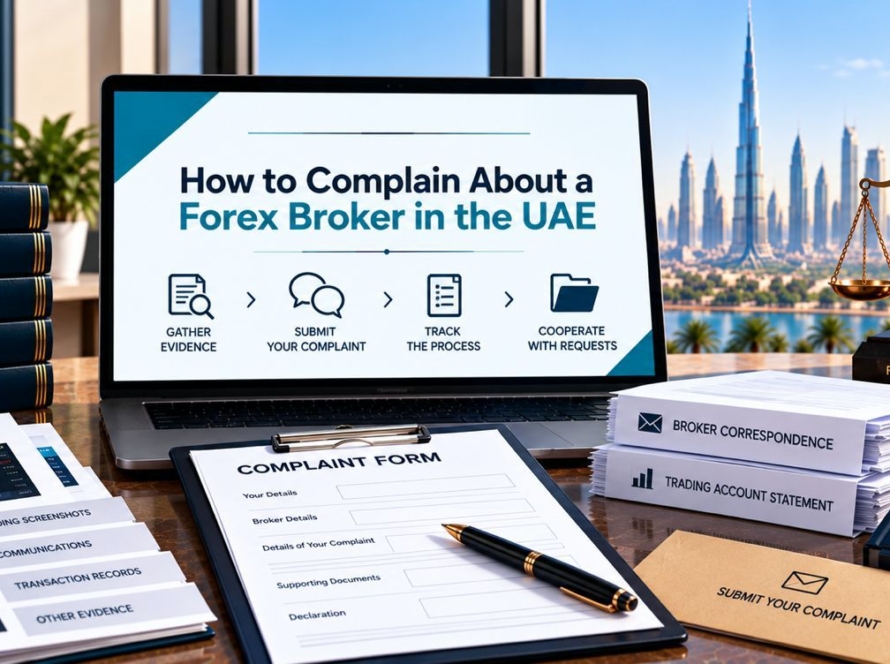 how to complain about forex broker UAE