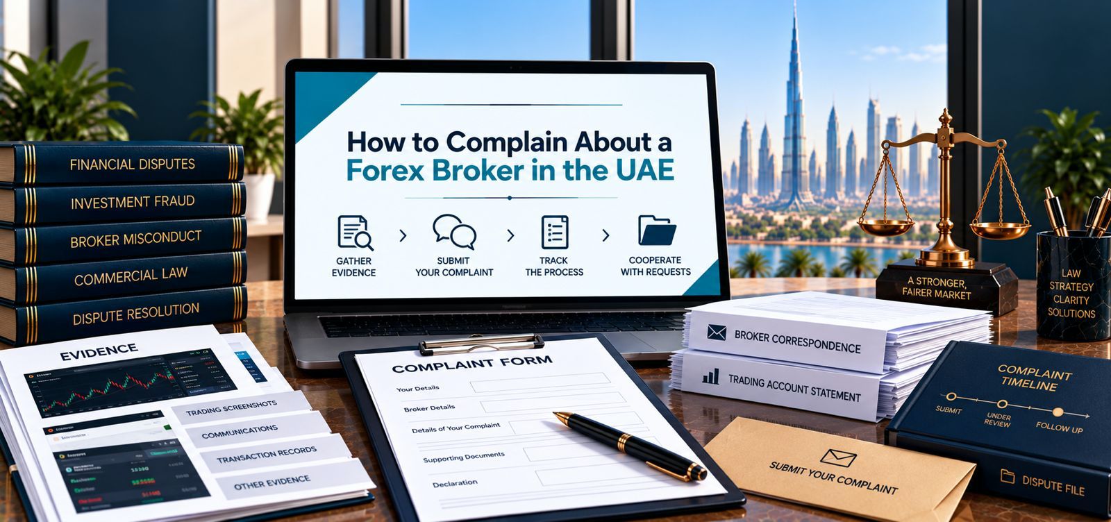 how to complain about forex broker UAE