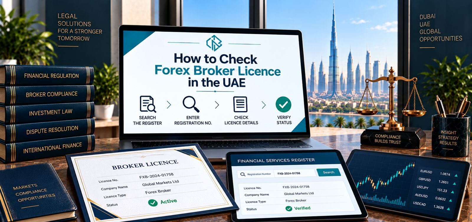 how to check forex broker licence UAE