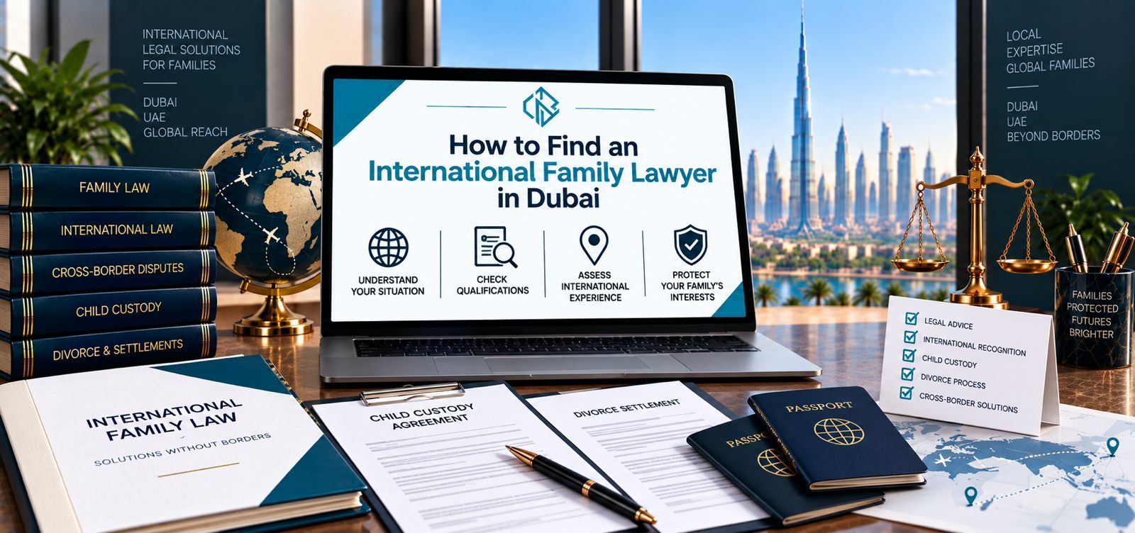 how to find an international family lawyer Dubai