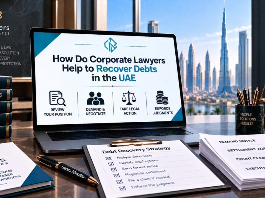 How Do Corporate Lawyers Help to Recover Debts in the UAE