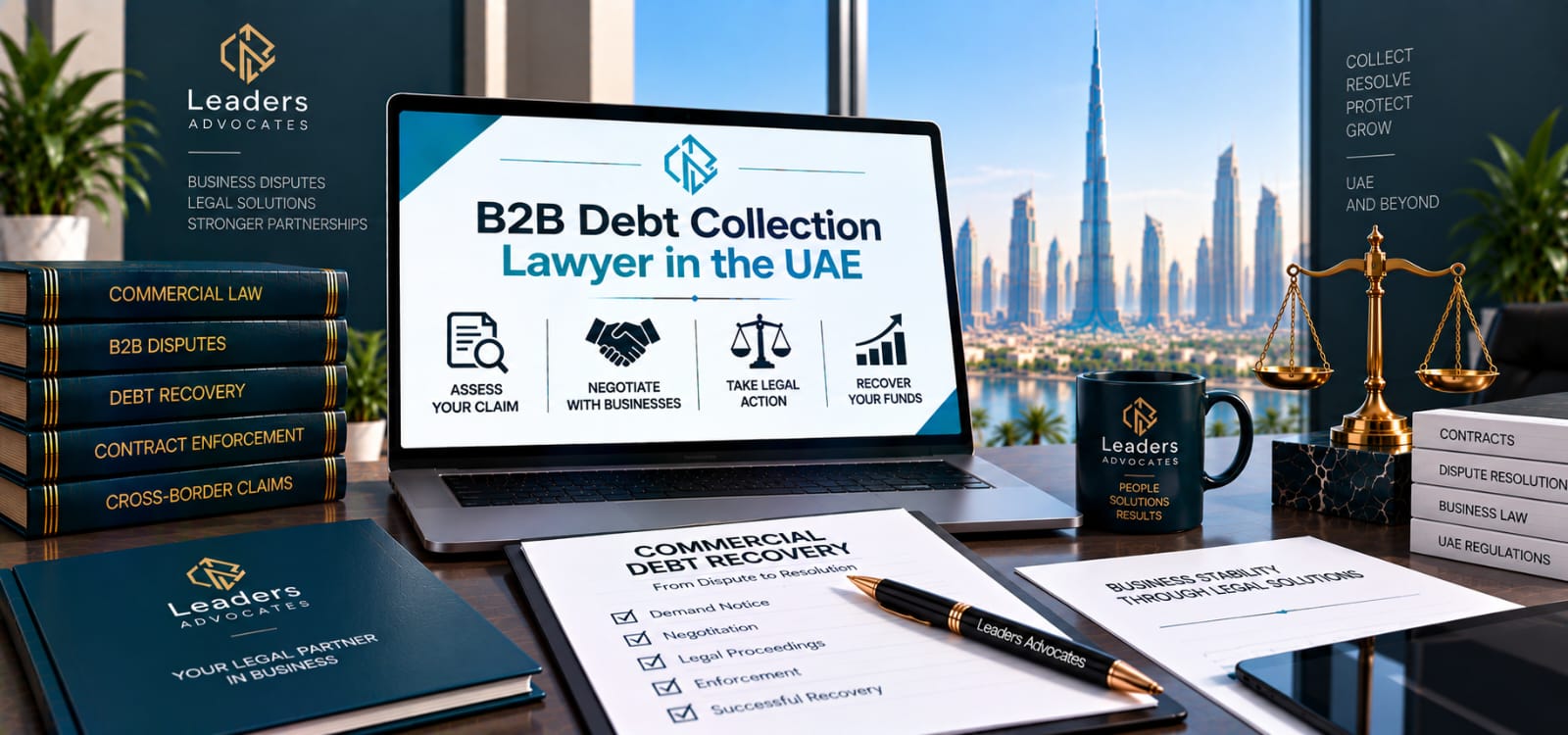 B2B Debt Collection Lawyer in the UAE