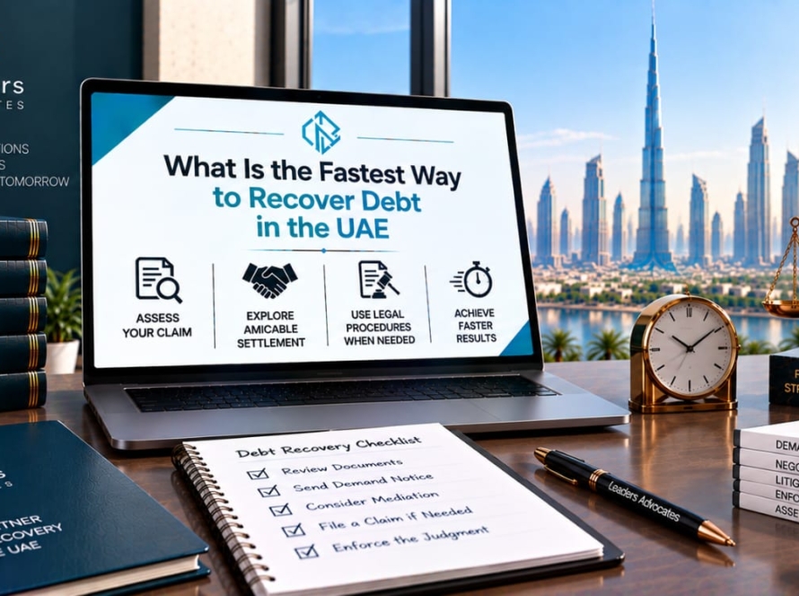 What Is the Fastest Way to Recover Debt in the UAE