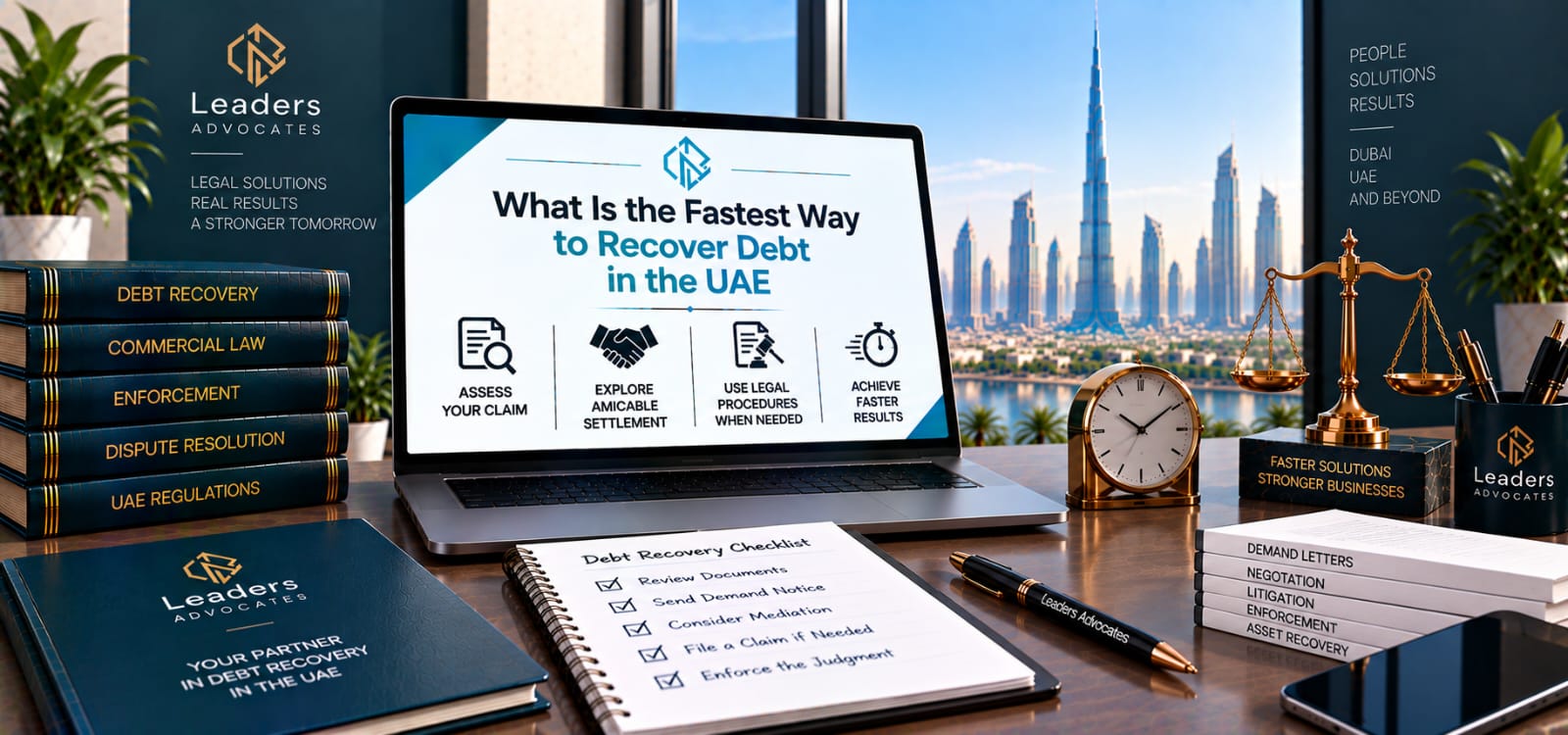 What Is the Fastest Way to Recover Debt in the UAE