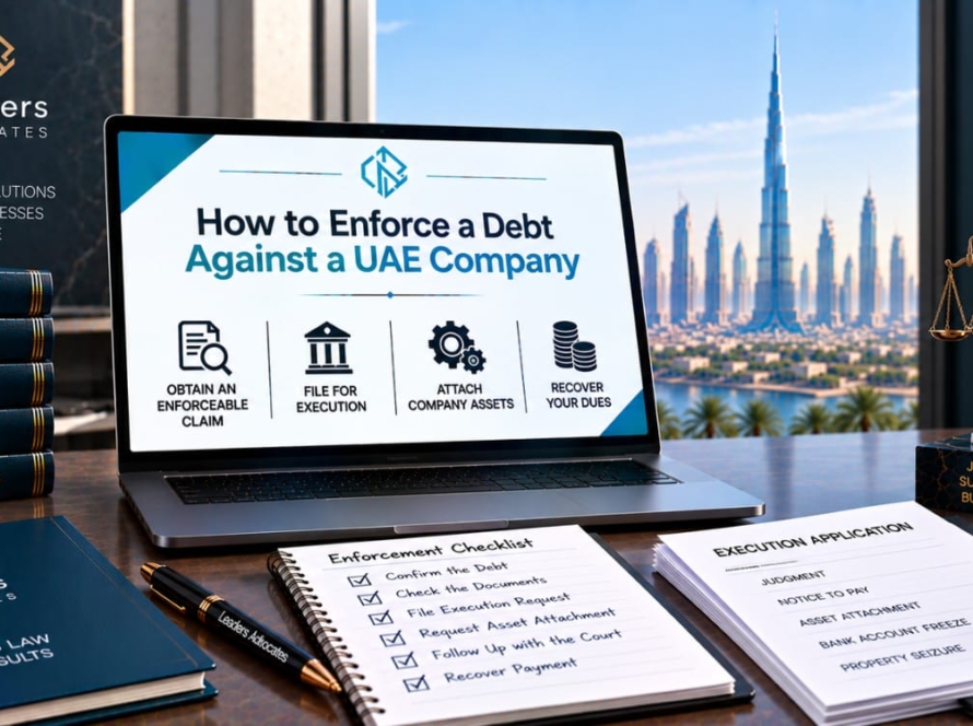 How to Enforce a Debt Against a UAE Company