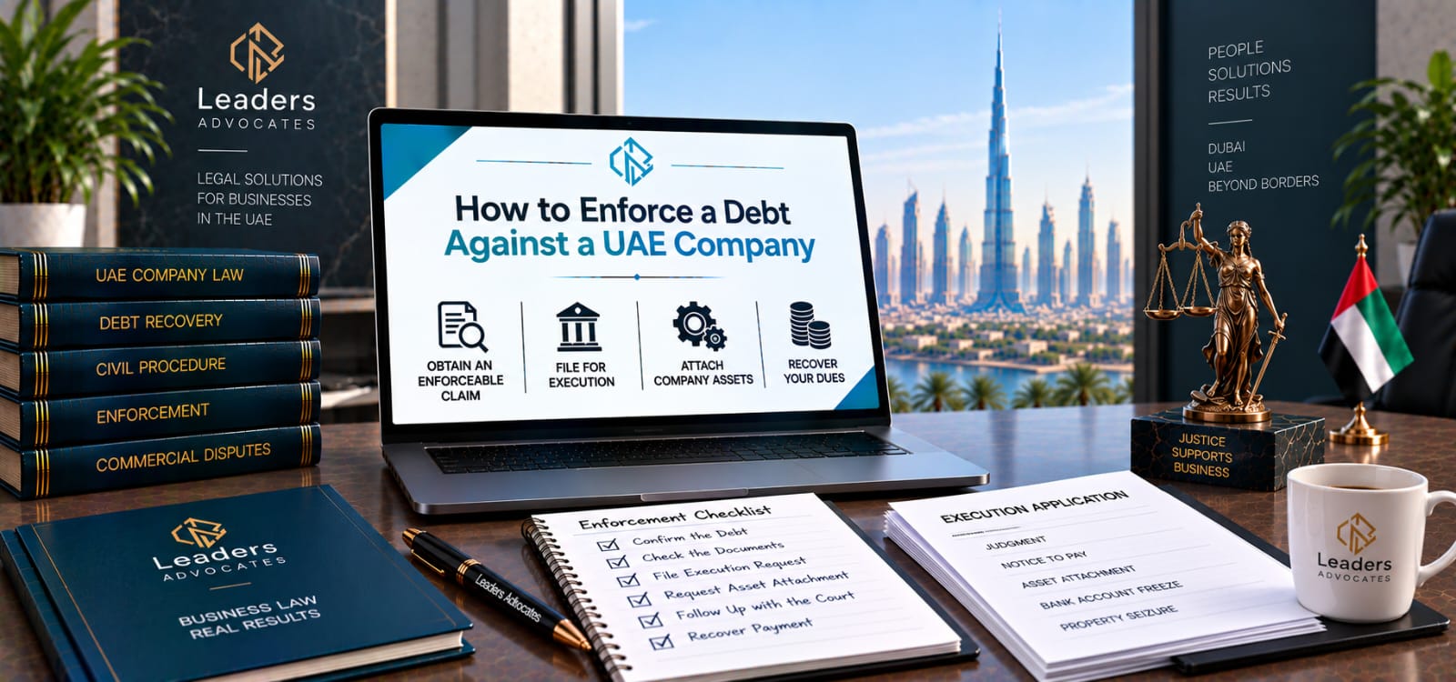 How to Enforce a Debt Against a UAE Company