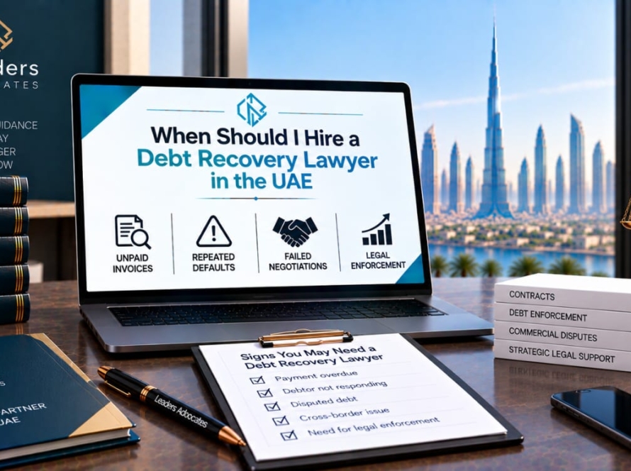 When Should I Hire a Debt Recovery Lawyer in the UAE