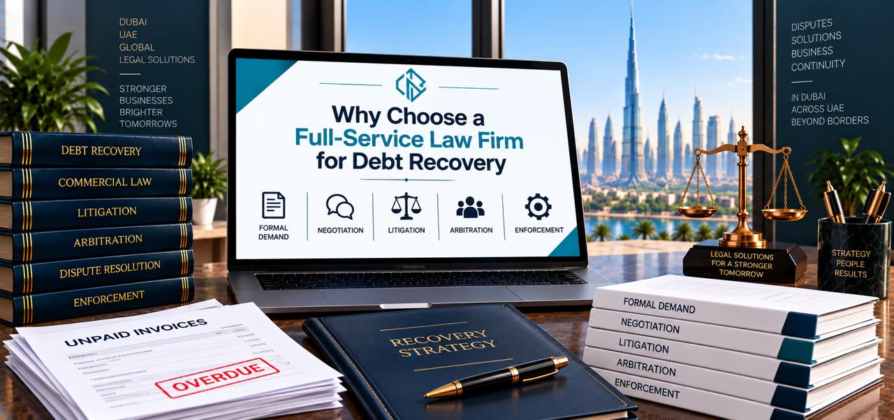 Why Choose a Full-Service Law Firm for Debt Recovery