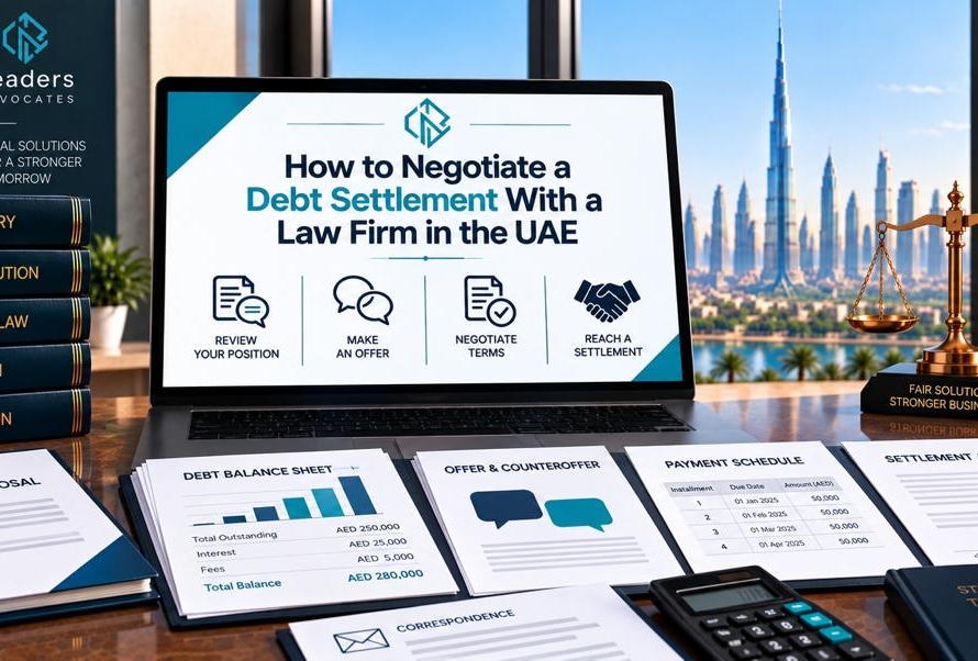 How to Negotiate a Debt Settlement With a Law Firm in the UAE