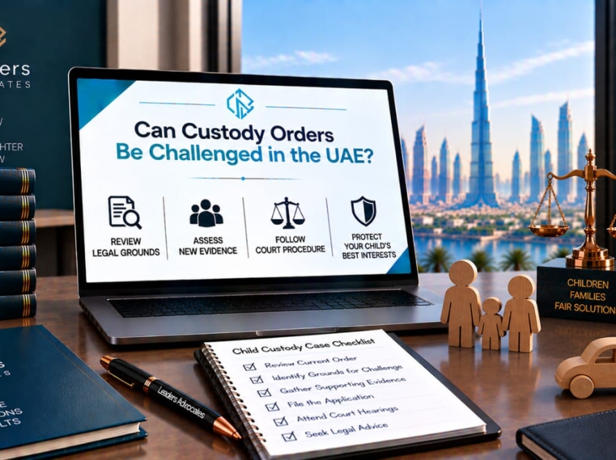 Can Custody Orders Be Challenged in the UAE?